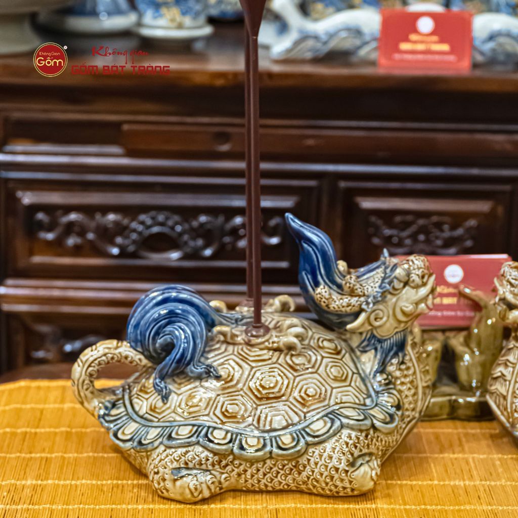 Hạc Thờ Men Rạn (Chiếc)