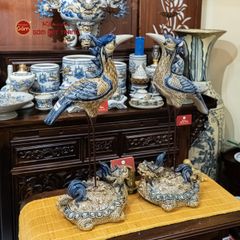 Hạc Thờ Men Rạn (Chiếc)