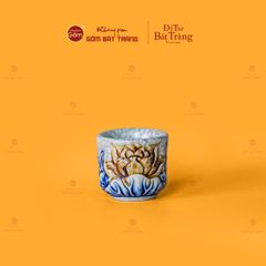 Bộ Kỷ 5 Chén Thờ Cong Men Rạn