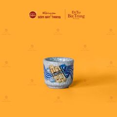 Bộ Kỷ Ngai 3 Chén Thờ Men Rạn