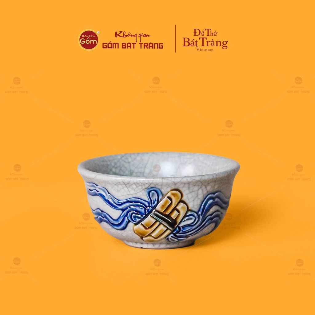 Bát Cơm Thờ Men Rạn