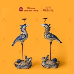 Hạc Thờ Men Rạn (Chiếc)