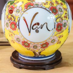 Quả Hút Lộc Vẽ Vàng Hoa Phú Quý Vạn Sự Như Ý