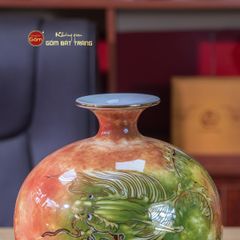 Quả Hút Lộc Màu Vẽ Vàng Rồng Huyết Long