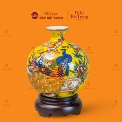 Quả Hút Lộc Men Vàng Vẽ Vàng Công Đào
