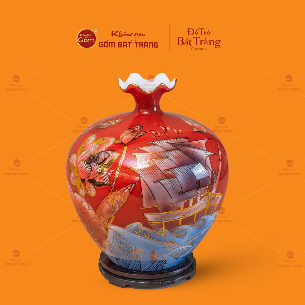 Quả Hút Lộc Miệng Lượn Vẽ Vàng Thuận Buồm Xuôi Gió