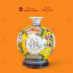 Quả Hút Lộc Vẽ Vàng Hoa Phú Quý Tấn Tài Tấn Lộc