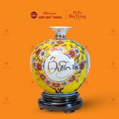 Quả Hút Lộc Vẽ Vàng Hoa Phú Quý Thuận Buồm Xuôi Gió