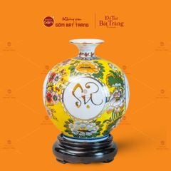 Quả Hút Lộc Vẽ Vàng Hoa Phú Quý Vạn Sự Như Ý