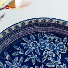 Đĩa Trưng Bày Hoa Đào Nở Rộ