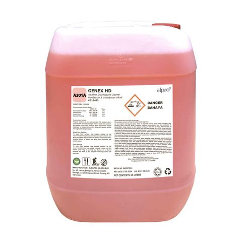 Hóa Chất Tẩy Rửa Dầu Mỡ Alpro A301 Genex HD