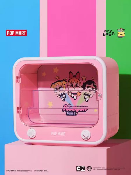 CRYBABY × Powerpuff Girls TV Set Luminous Display NQD Shop Chính