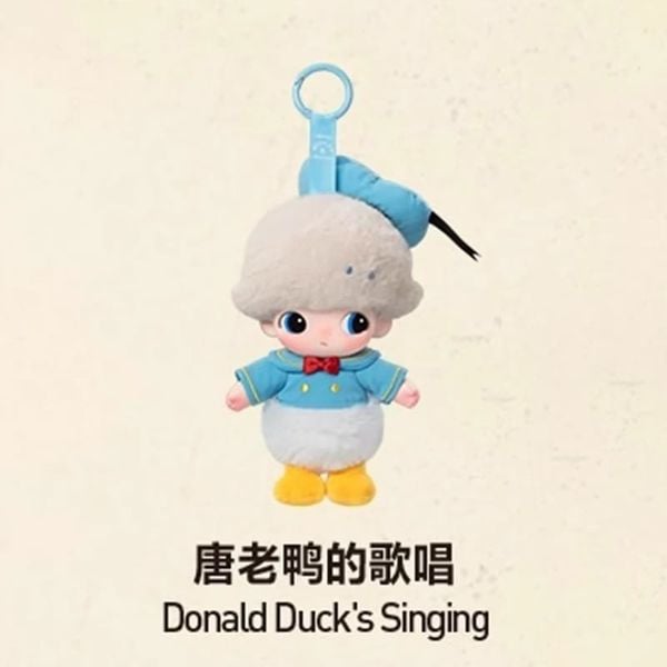 Pop Mart Dimoo World X Disney Series Plush Keychain- Donald