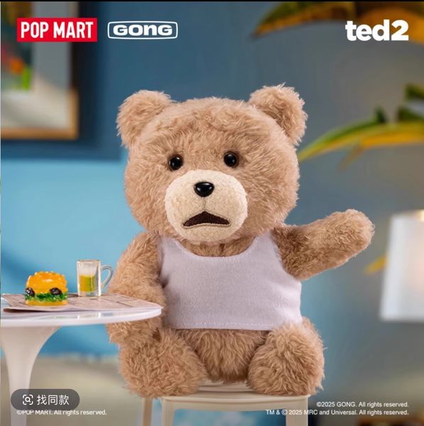 Gấu Ted Ted Teddy Bear Ted2 Teddy Bear Action Plush Pendant Chính