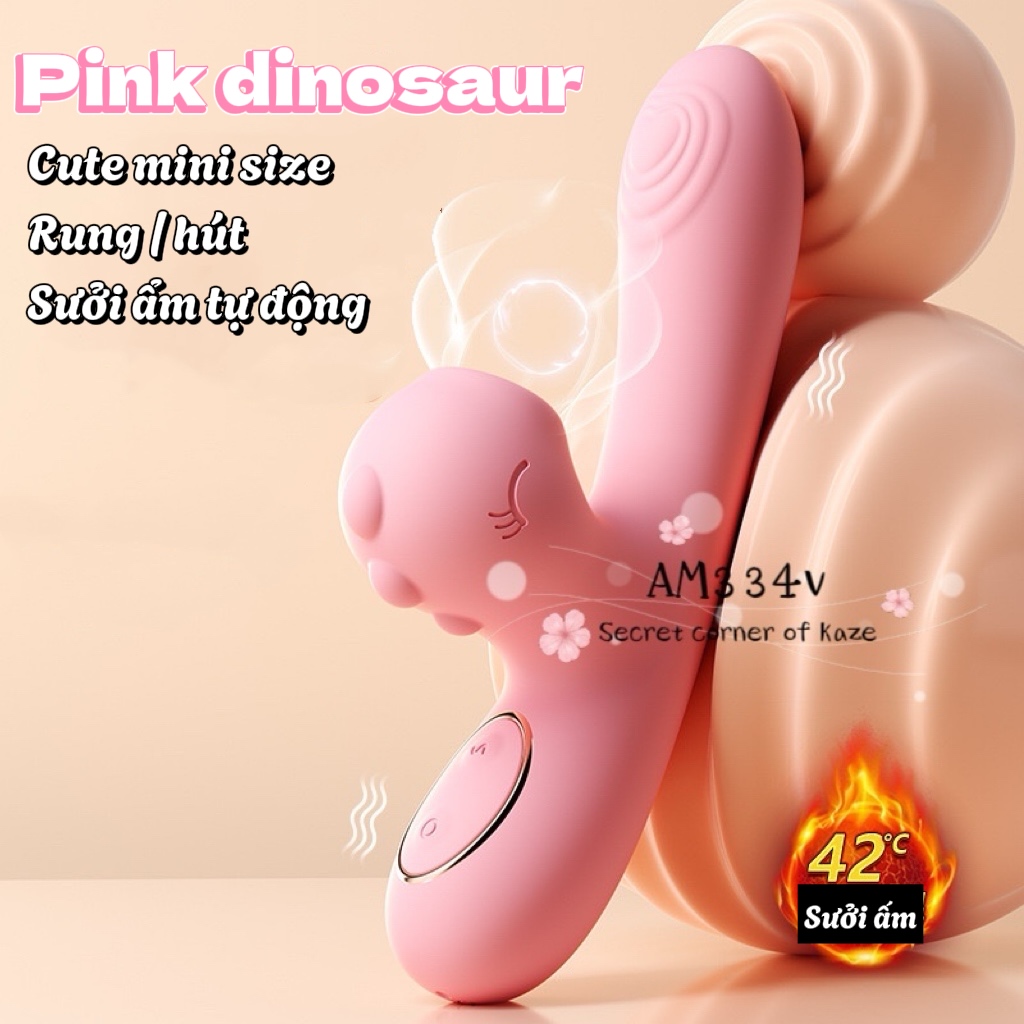 Pink dinosaur AM334v