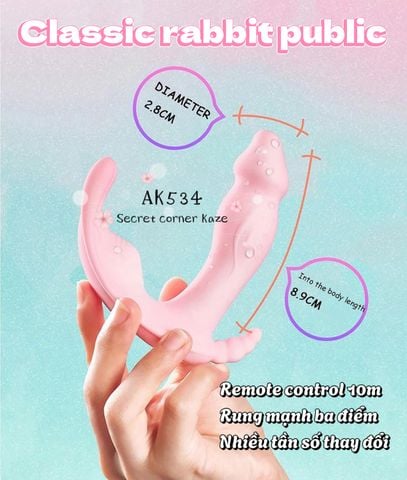 Classic rabbit public sextoy public AK534