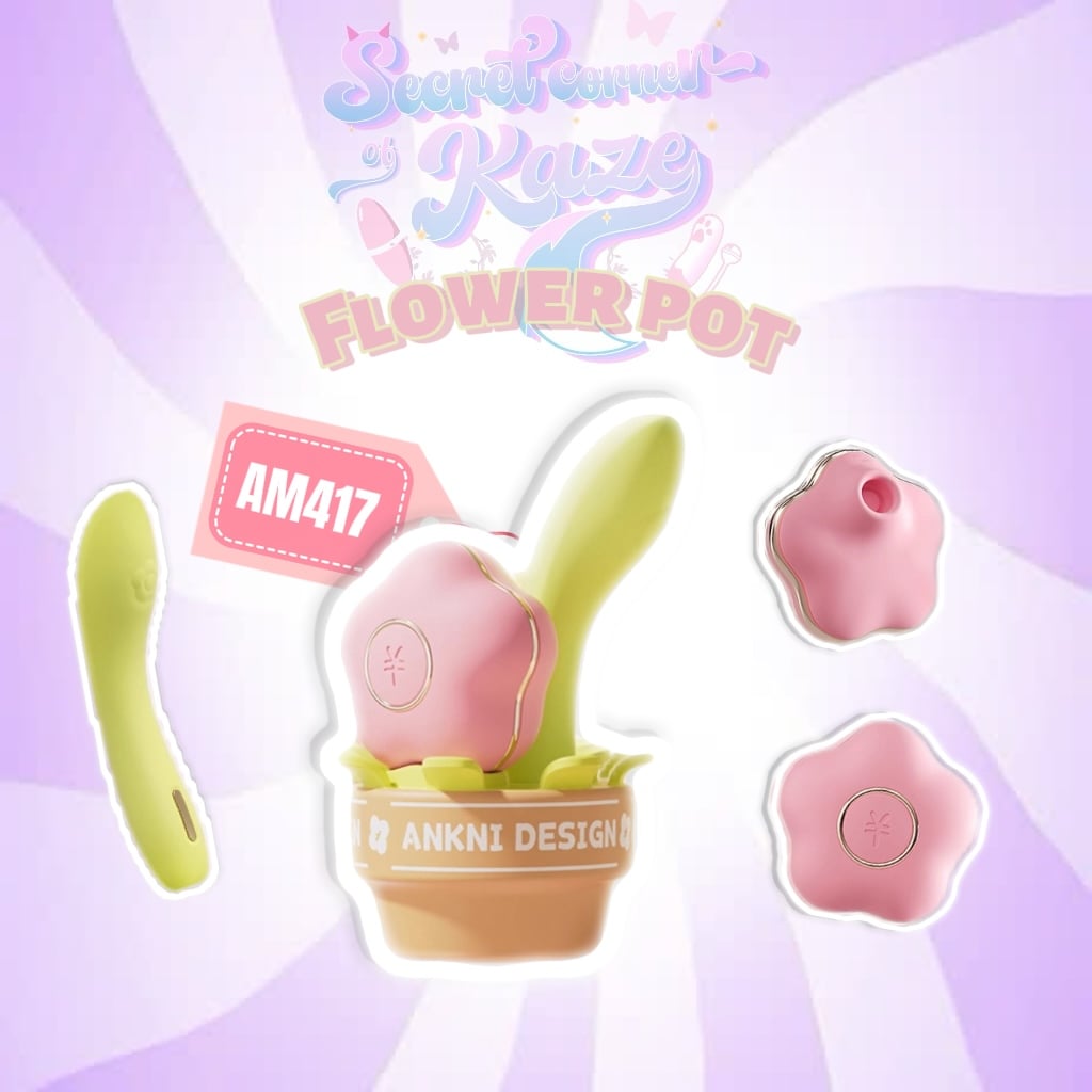 Chậu hoa massage AM417