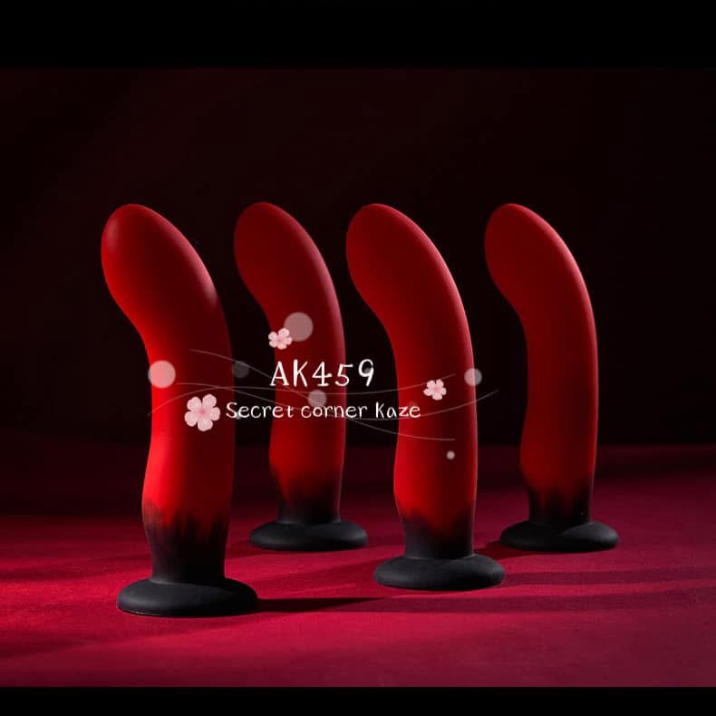 Red silicone toy design AK459
