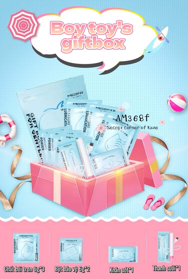 Box vệ sinh toy nam AM368f