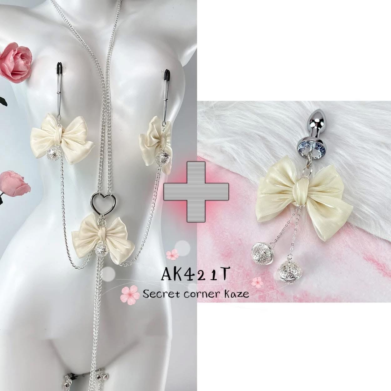 Kẹp nơ + plug AK421T