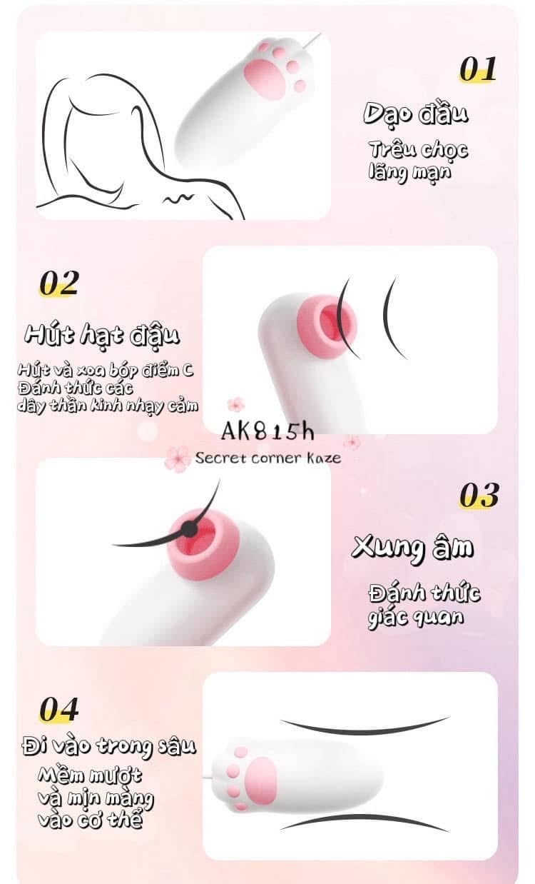 Cat paw two head AK815h