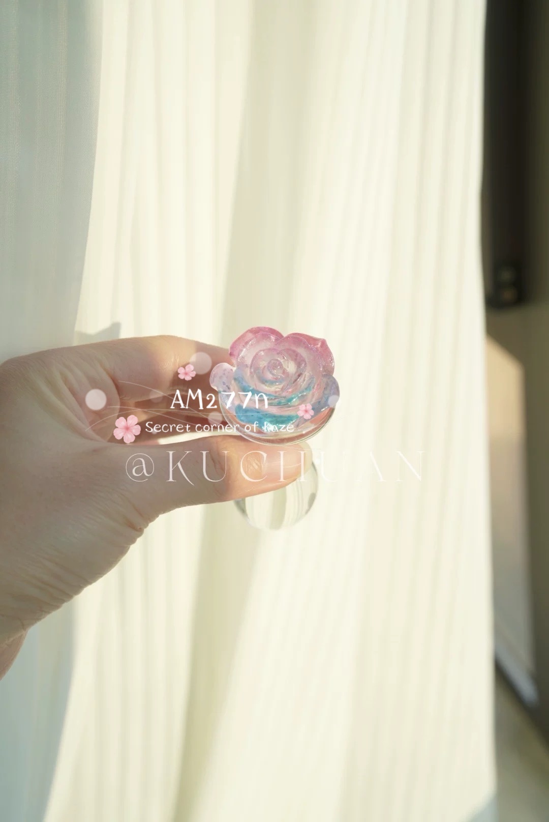Buttplug glowing flower AM277n