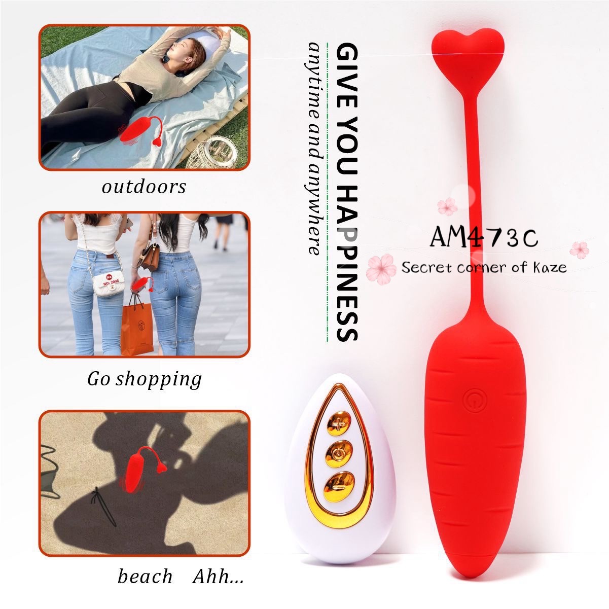 Cute carrot sextoy AM473c