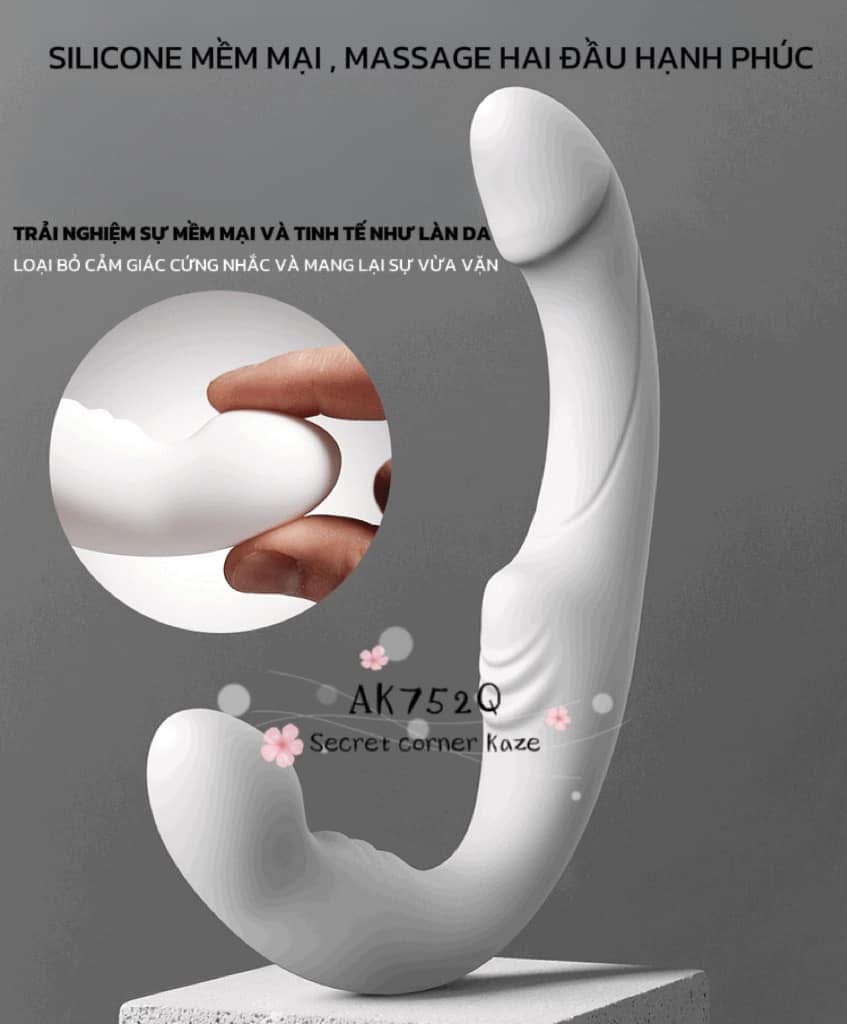 Double white sextoy lesbian AK752Q