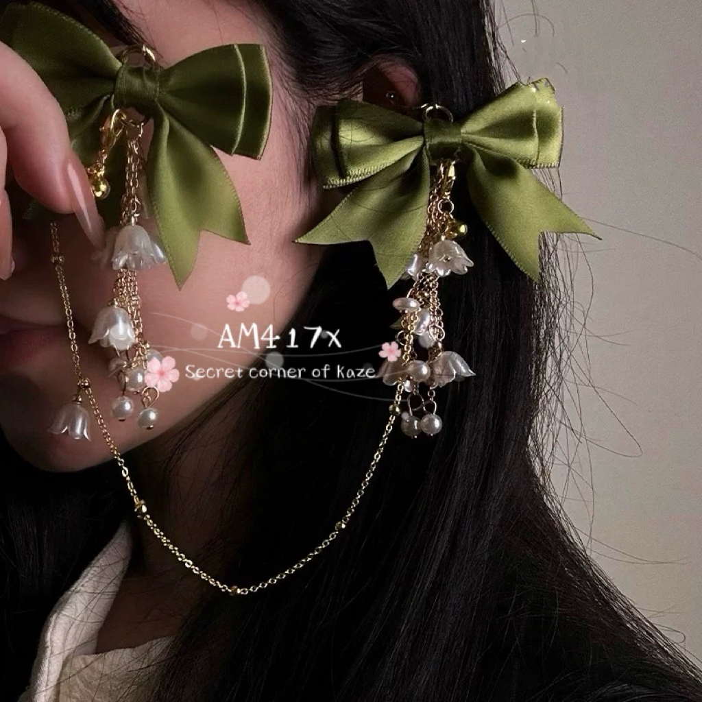 Lily of the valley buttplug + kẹp ti hoa AM417x