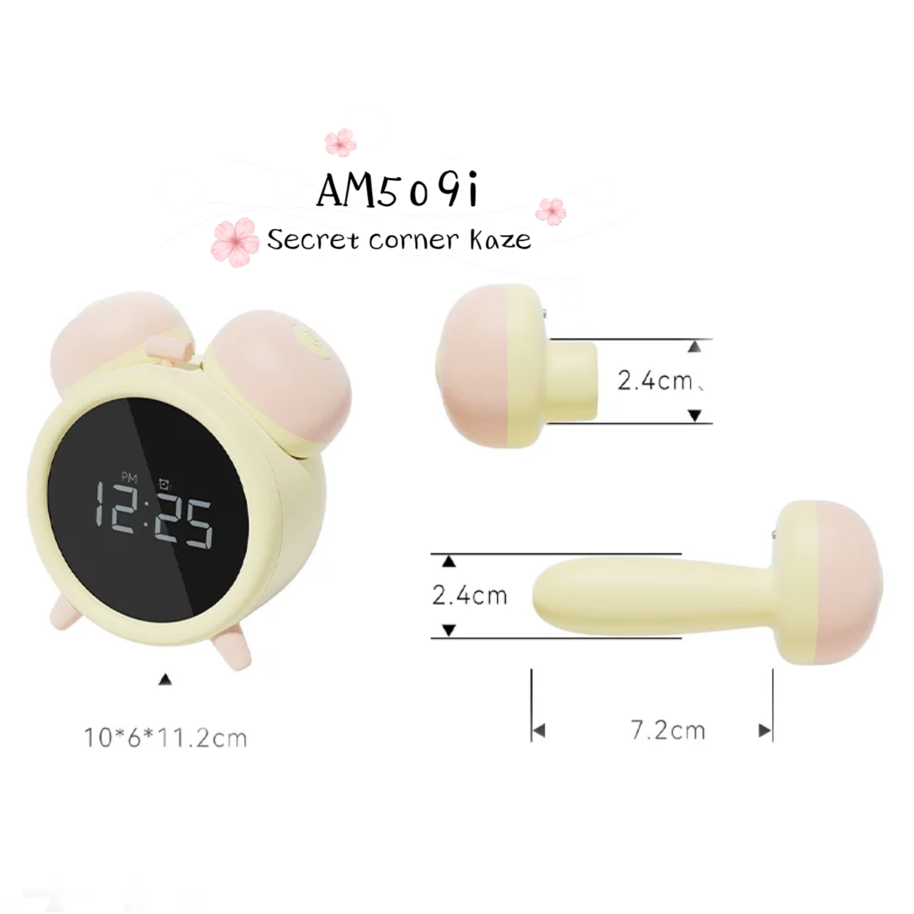 Toy đồng hồ báo thức AM509i