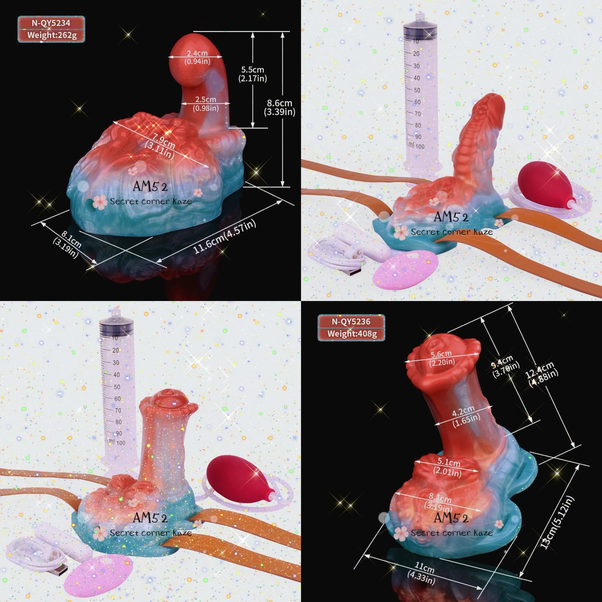 Toy bắn gel cột đùi cho lesbian AM52