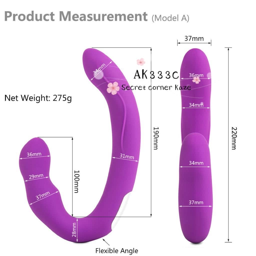 Purple sextoy lesbian AK333c