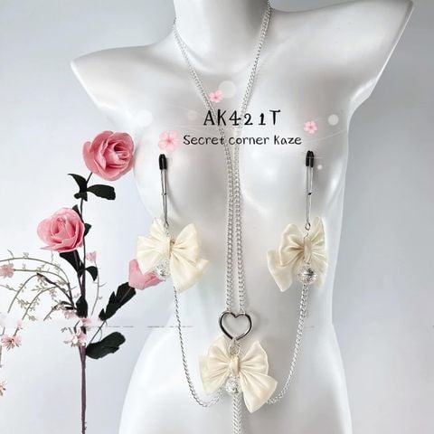 Kẹp nơ + plug AK421T