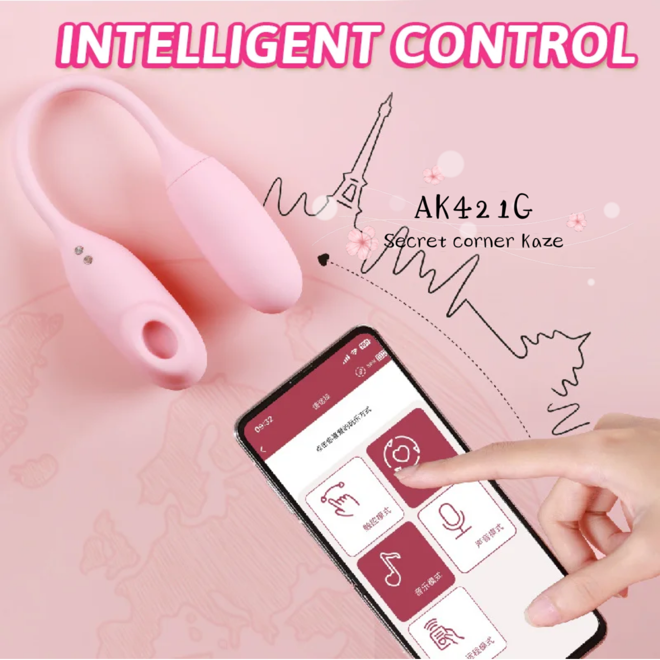 Vali du lịch sextoy hút rung AK421G