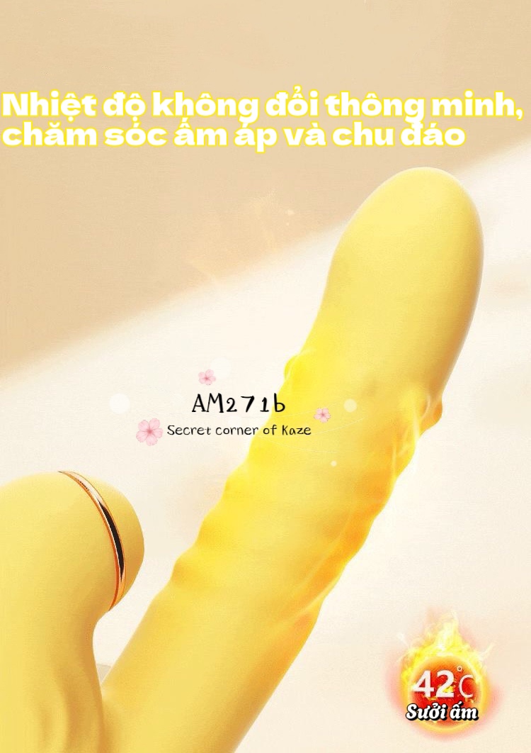 Banana stick gậy rung thụt hút AM271b