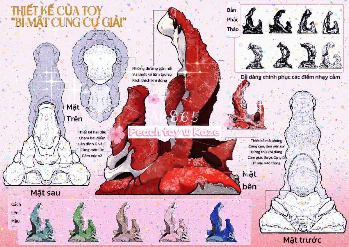 Dildo Cung Cự giải ( Ak865 )