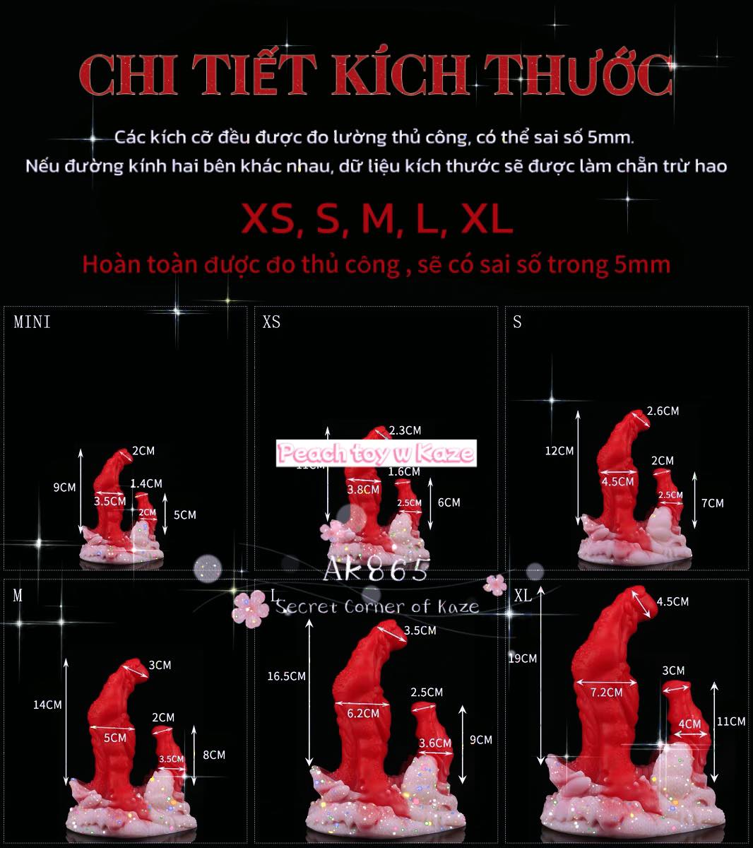 Dildo Cung Cự giải ( Ak865 )