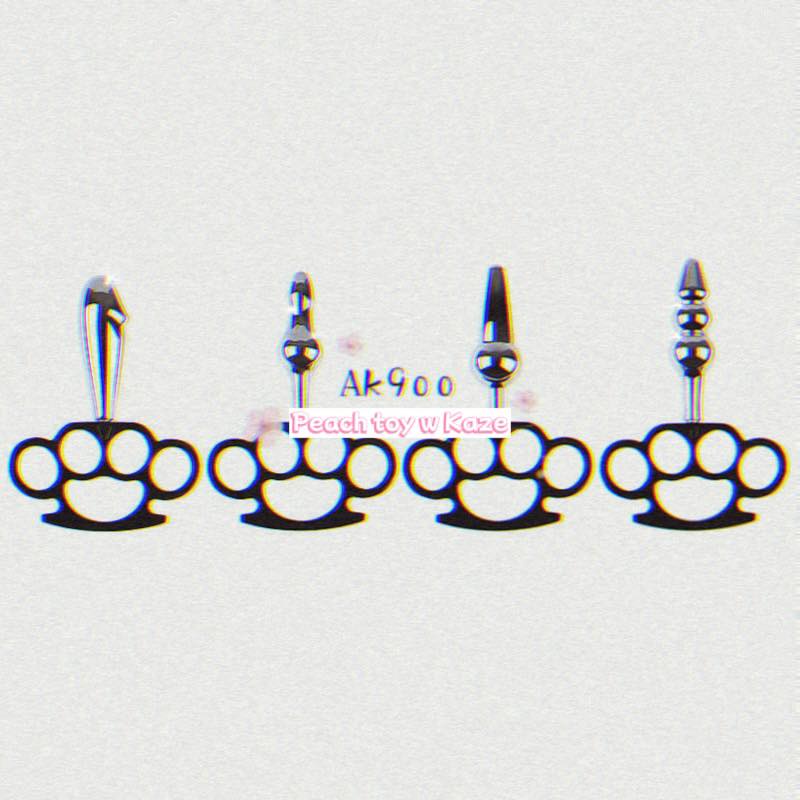 Buttplug tay gấu ( brass knuckles ) Ak900