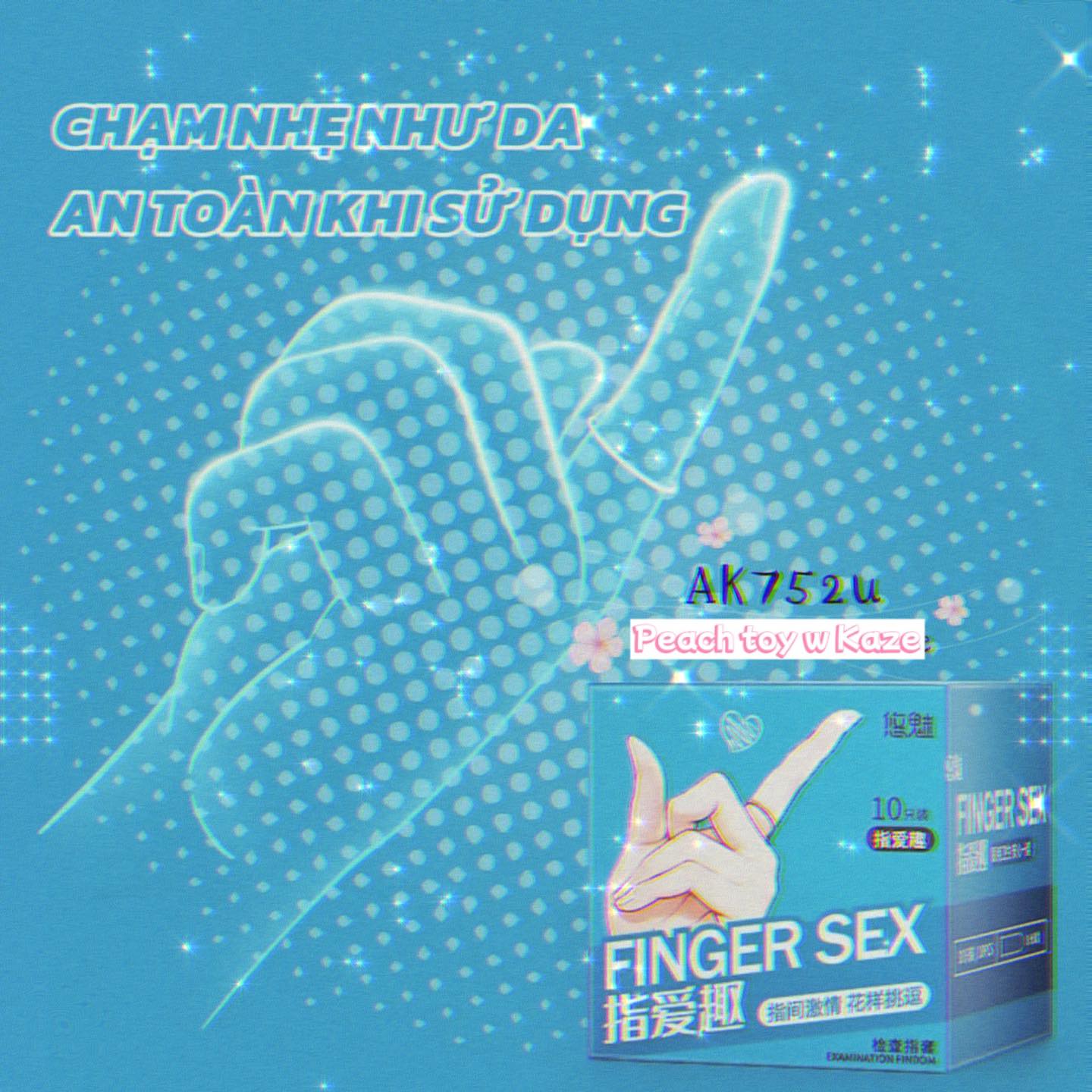 Condom Finger bao cao su ngón tay Ak752u