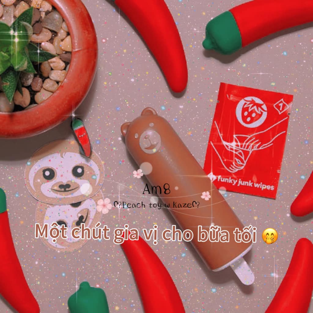 Kem ống rung rinh Teddy  Am8