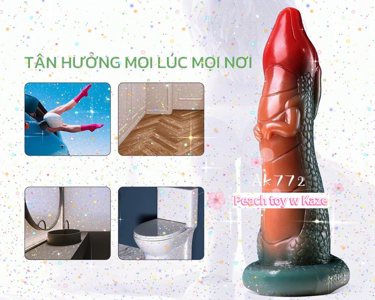 Dildo rồng châu á ( Ak772 )