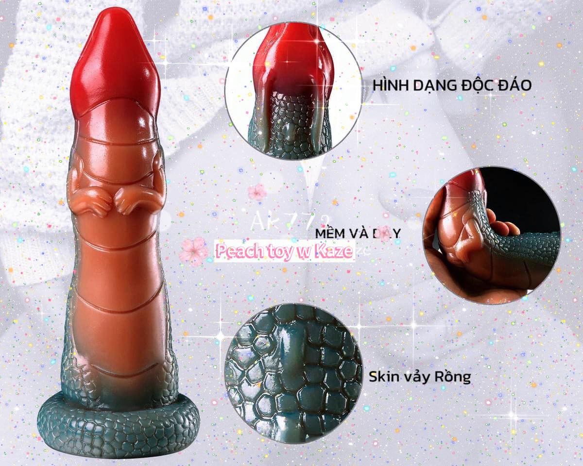 Dildo rồng châu á ( Ak772 )
