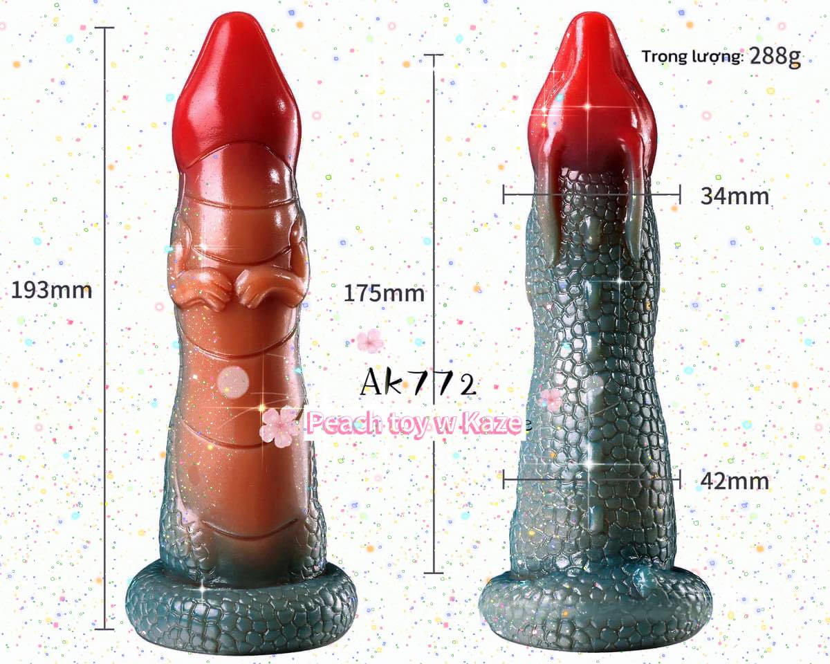 Dildo rồng châu á ( Ak772 )