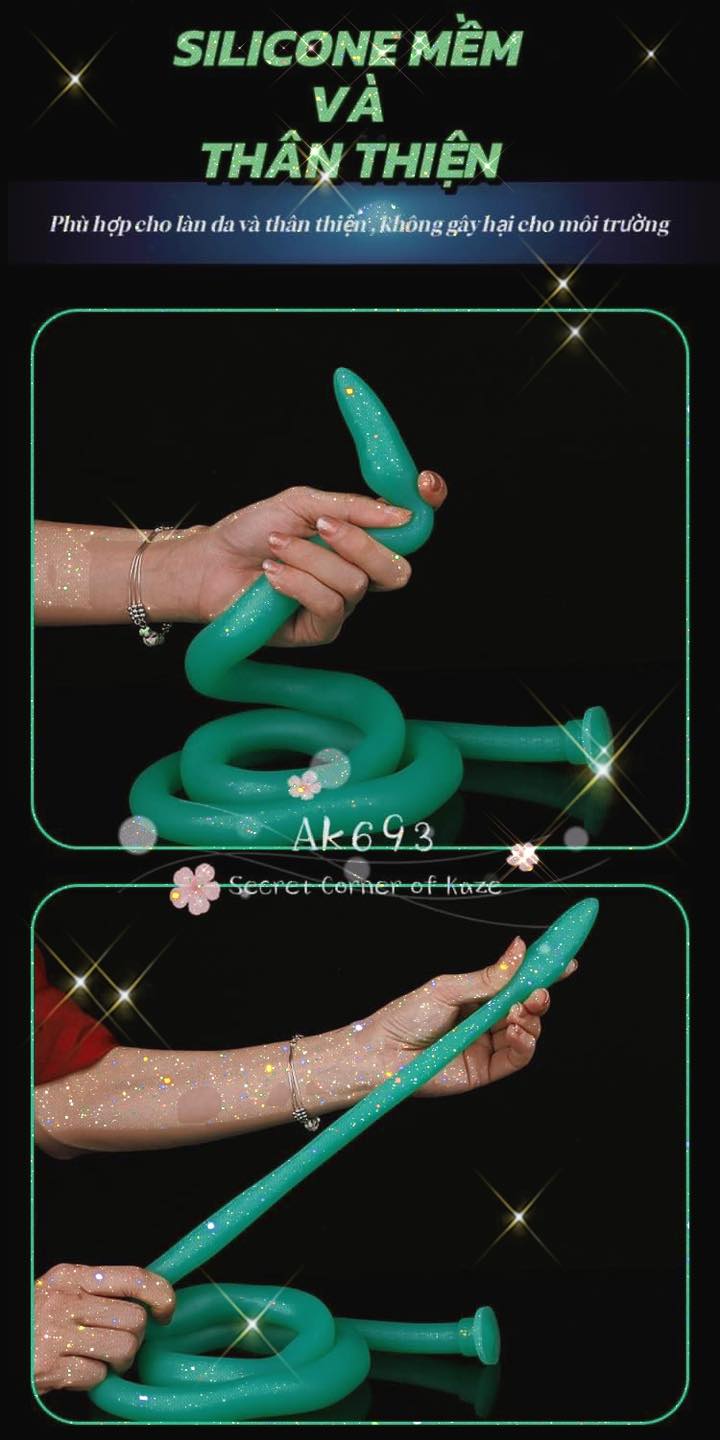 Thanh xà và Bạch xà Buttplug  Ak693