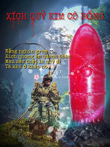 Dildo xích quỷ ( Am81 )