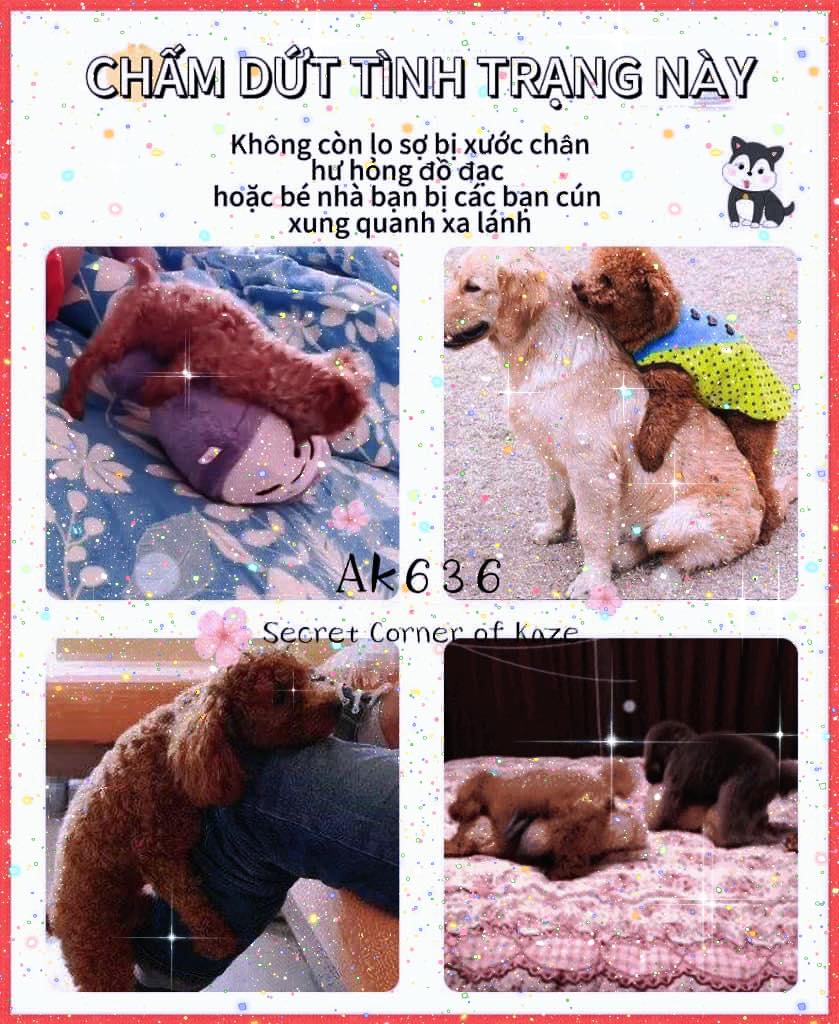 Sex doll for dog - Sextoy cho cún cưng ( Ak636 )