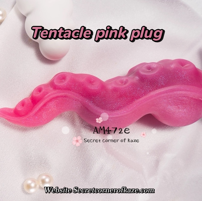Pink tentacle buttplug AM472e