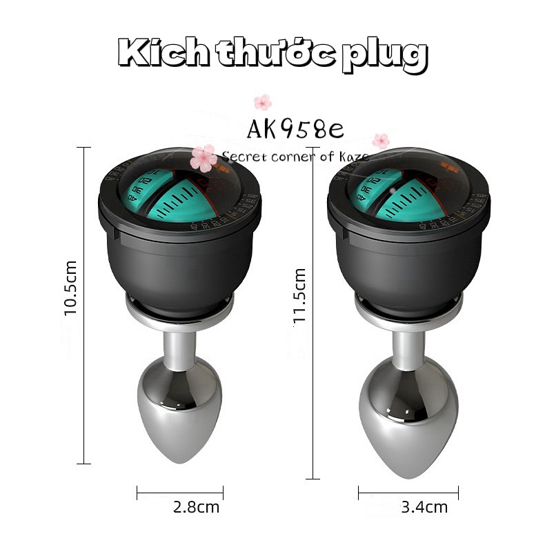 Buttplug đo độ nghiêng Ak958e