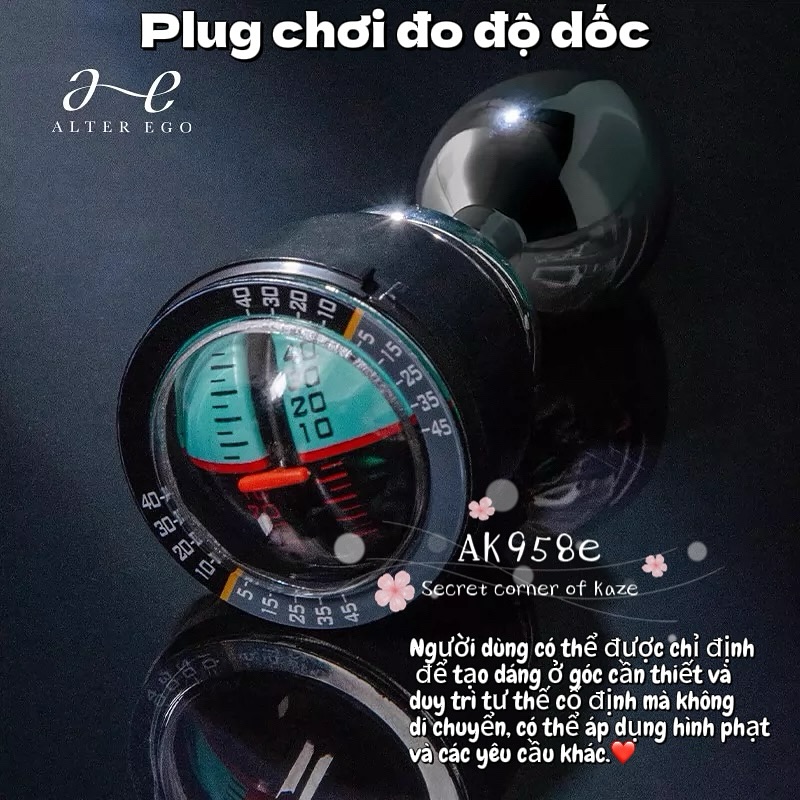 Buttplug đo độ nghiêng Ak958e