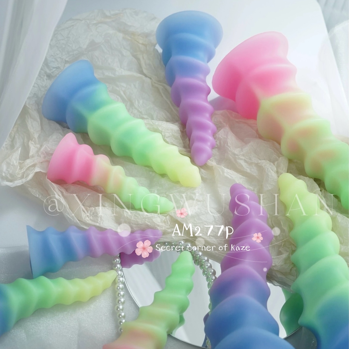 Glowing unicorn horn Am277p